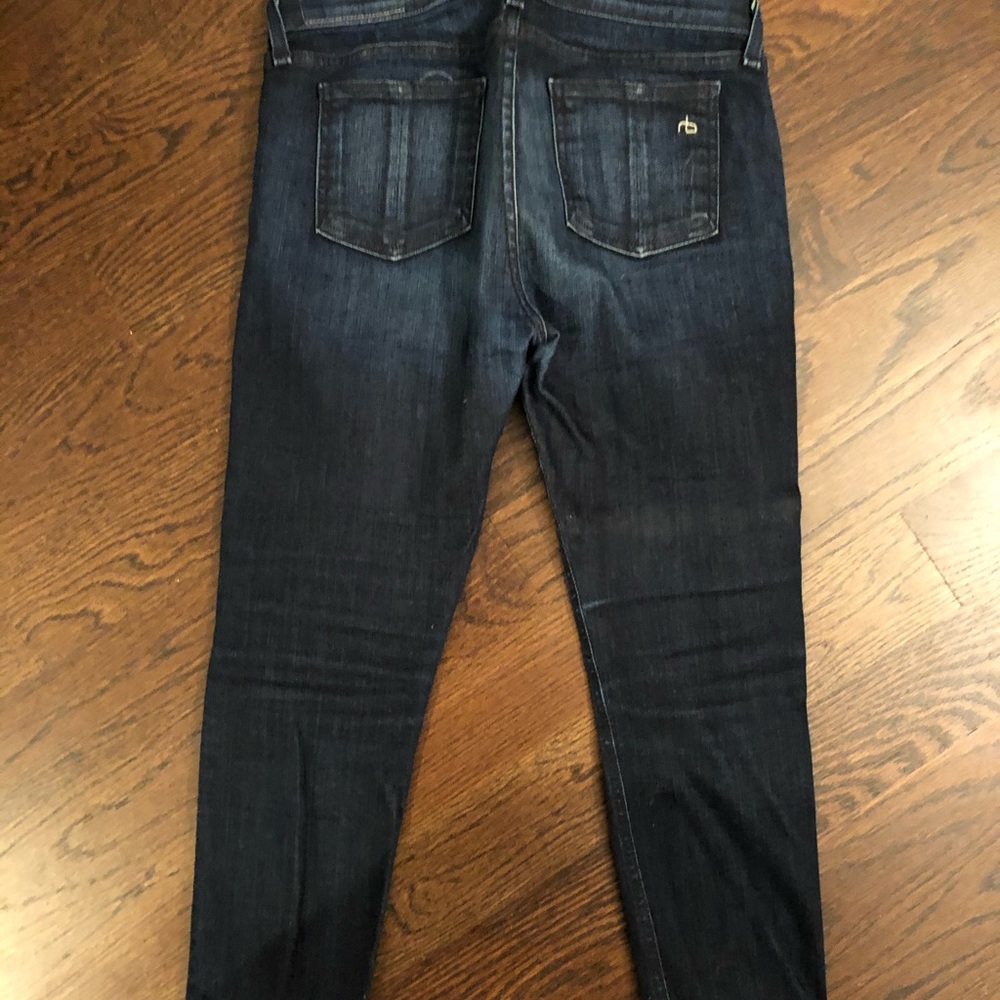 Rag & Bone capri length cropped skinny jeans